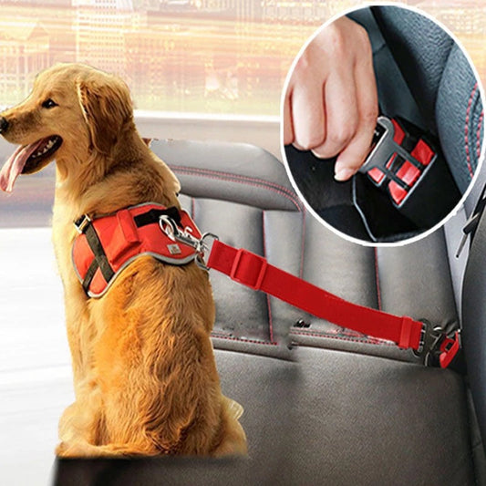 Dog Seat Belt - Adjustable Length